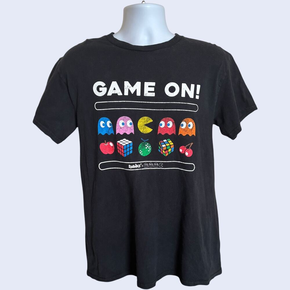 Gildan M Retro Graphic Tee Black Regular
